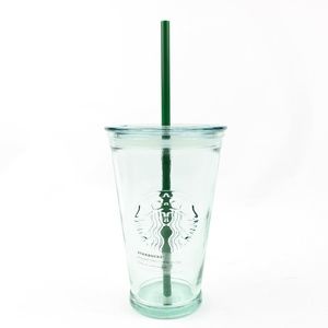 Starbucks Recycled Glass Green Tumbler Cup